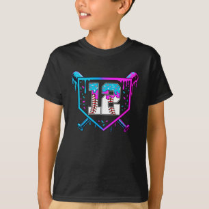 Baseball 12. Geburtstag Eiscreme Tropfen 12 Jahre T-Shirt