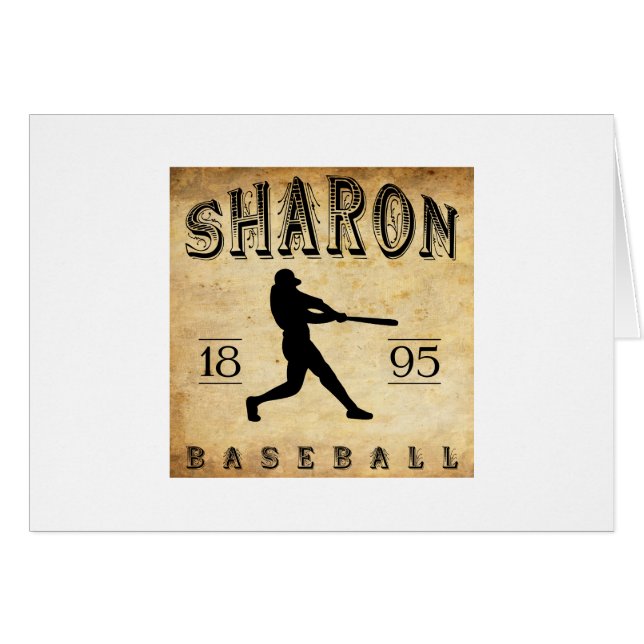 Baseball 1895 Sharons Pennsylvania (Vorderseite (Horizontal))