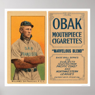 Baseball 1910 Williams San Francisco Poster