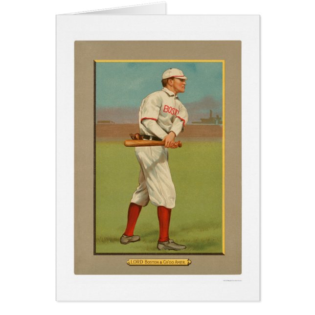 Baseball 1911 Harry-Lord-Red White Sox (Vorne)