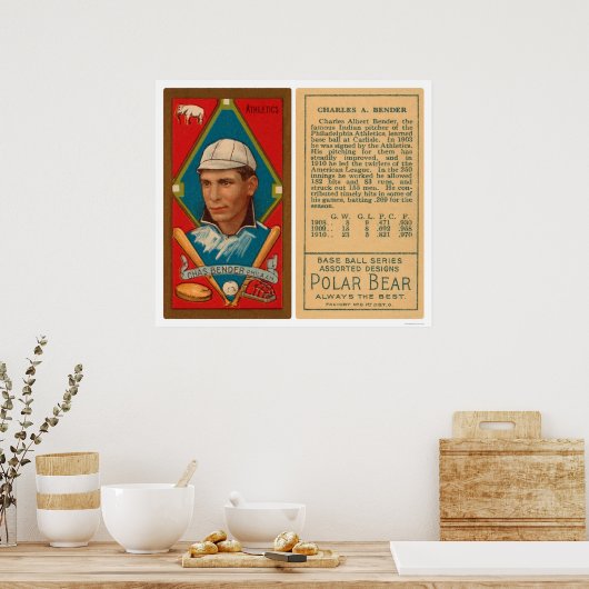 Baseball 1911 poster (Küche)