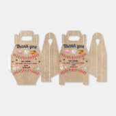 Baseball 1. Geburtstag Geschenkschachtel (Ungefaltet)