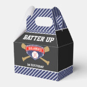 Baseball 1. Geburtstag Party Geschenkschachtel (Vorderseite)
