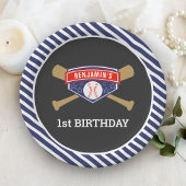 Baseball 1. Geburtstag Party Pappteller
