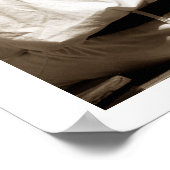 Baseball 1 Print Poster (Ecke)