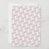 Baseball 1st Birthday Teddy Bear Little Slugger  Einladung (Rückseite)