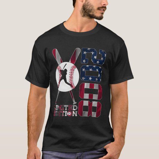 Baseball 2008 T-Shirt (Vorderseite)