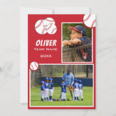 Baseball 2 Foto-Memory-Mate-Karte (Vorderseite)