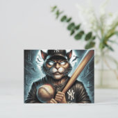 Baseball -2 postkarte (Stehend Vorderseite)