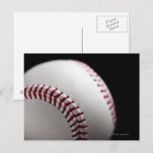 Baseball 2 postkarte (Vorne/Hinten)
