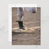 Baseball 3 postkarte (Vorne/Hinten)