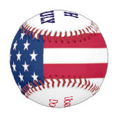 Baseball - 4. Juli - Freier Hund Sportartikel (Rückseite)