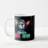 Baseball 67 Drip Six Seven Handzeichen Eiscreme Me Kaffeetasse (Links)