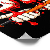 Baseball 67 Eis Drip Six Seven Jungen Spaß Meme Poster (Ecke)