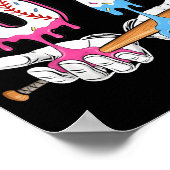 Baseball 67 Ice Cream Drip Six Seven Boys Funny Me Poster (Ecke)