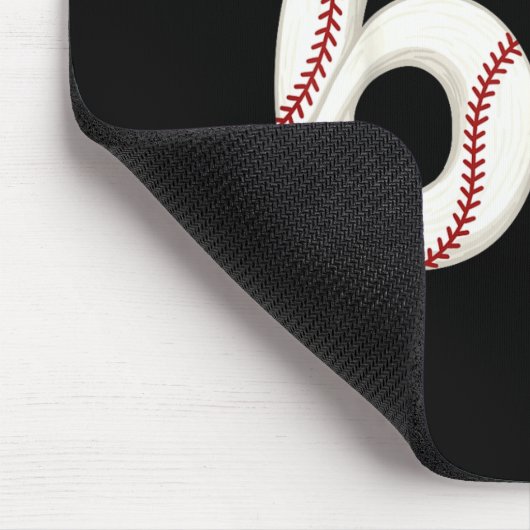 Baseball 67 Number Funny Six Seven Gen Alpha Meme  Mousepad (Ecke)