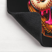 Baseball 67 Six Seven Lustig 6 7 Meme Gen Alpha Me Mousepad (Ecke)
