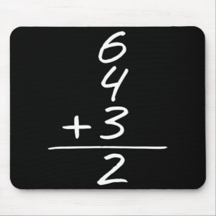 Baseball 6 4 3 Doppelspiel - Zwei Design Mousepad