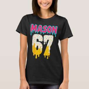 Baseball 6 7 Eis Drip Zahl 67 Lustig Sechs Se T-Shirt