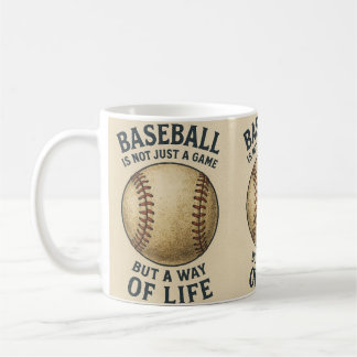 Baseball, a way of life! kaffeetasse