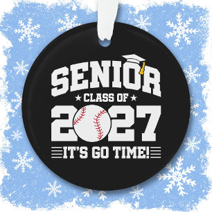 Baseball-Abschluss Es ist soweit Abschlussklasse 2 Ornament