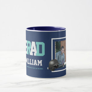 Baseball ABSCHLUSS FOTO Geschenk Personalisiert Tasse