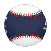 Baseball-Abschluss Keepake-Geschenk Baseball (Vorderseite)