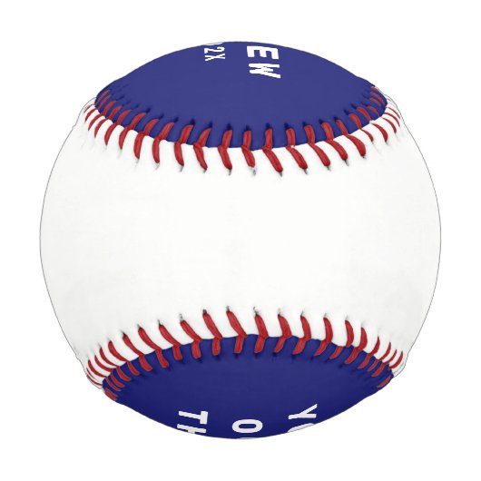 Baseball-Abschluss Keepake-Geschenk Baseball (Rückseite)