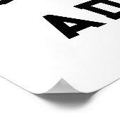 Baseball-Abschluss Poster (Ecke)