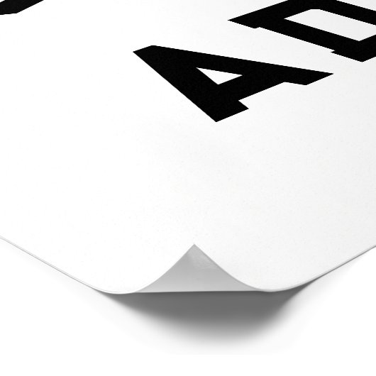 Baseball-Abschluss Poster (Ecke)