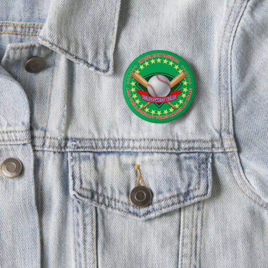 Baseball-Abzeichen Button (Beispiel)