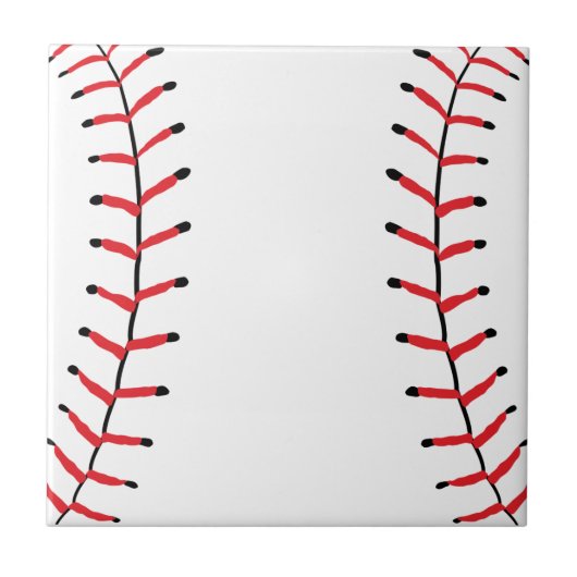 Baseball ähnelt Sportart Baseball-Thema Fliese (Vorderseite)