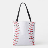 Baseball ähnelt Sportart Baseball-Thema Tasche (Rückseite)