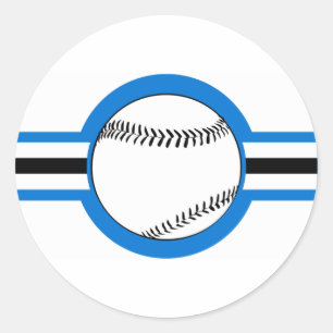 Baseball : Airstar : Runder Aufkleber