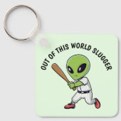 Baseball Alien Schlüsselanhänger (Vorderseite)