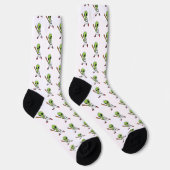 Baseball-Alien Socken (Rechts)