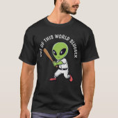 Baseball Alien T-Shirt (Vorderseite)