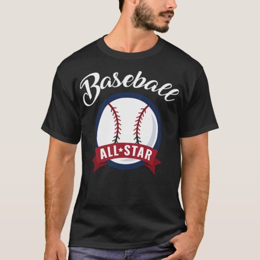 Baseball All Baseball schwingt Baseball T-Shirt (Vorderseite)
