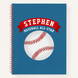 Baseball All-Star Notizblock