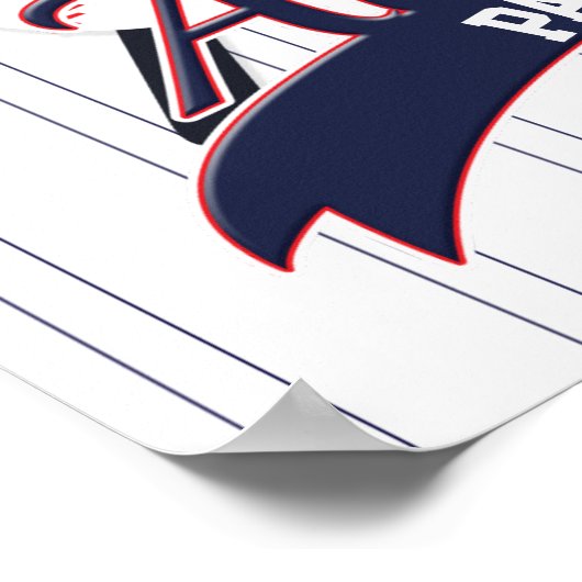 Baseball ALL-STAR Sports Custom Personalisiert Par Poster (Ecke)