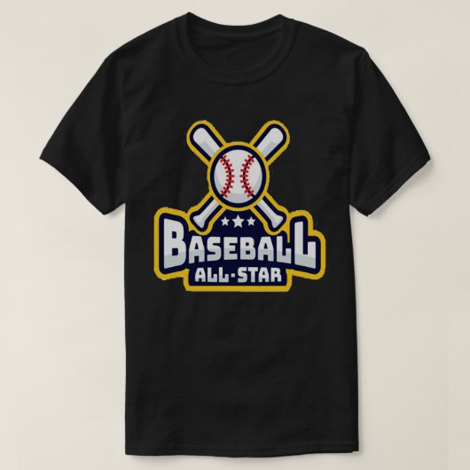 BaseBall AllStar T-Shirt (Design vorne)