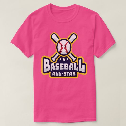 BaseBall AllStar T-Shirt (Design vorne)