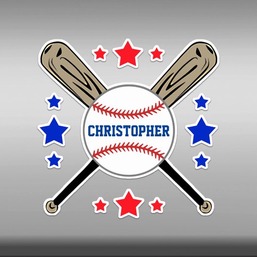 Baseball Allstar Vinyl Stickers Aufkleber