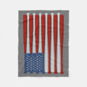 Baseball America (USA) Fleece Blanket (Vorderseite)