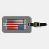 Baseball America (USA) Gepäckmarke Gepäckanhänger (Vorderseite horizontal)