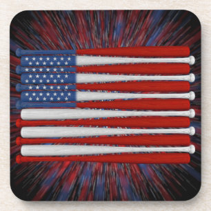 Baseball America (USA) Getränkekasten Getränkeuntersetzer