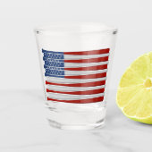 Baseball America (USA) Shot Glass Schnapsglas (Vorderseite)