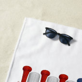 Baseball America (USA) Strandtuch (Beispiel)