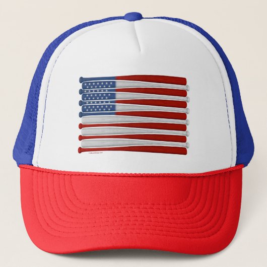 Baseball America (USA) Trucker Hat Truckerkappe (Vorderseite)