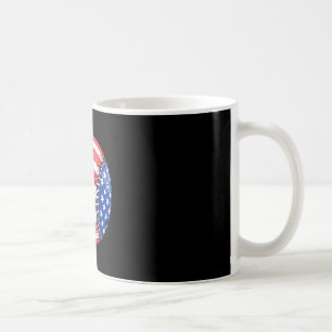 Baseball amerikanische Flagge 4. Juli Jungen Männe Kaffeetasse